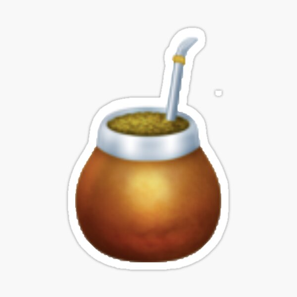 Bebida de mate Pegatina
