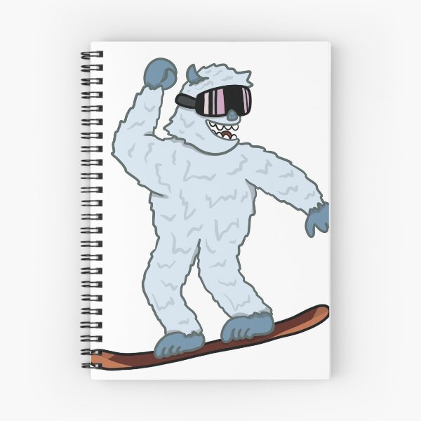 Item preview, Snowboarding yeti 1 designed and sold by Morganmhutton.