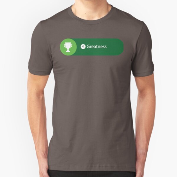 Greatness Achieved Slim Fit T-Shirt