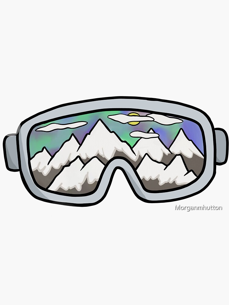 Ski goggles | Sticker