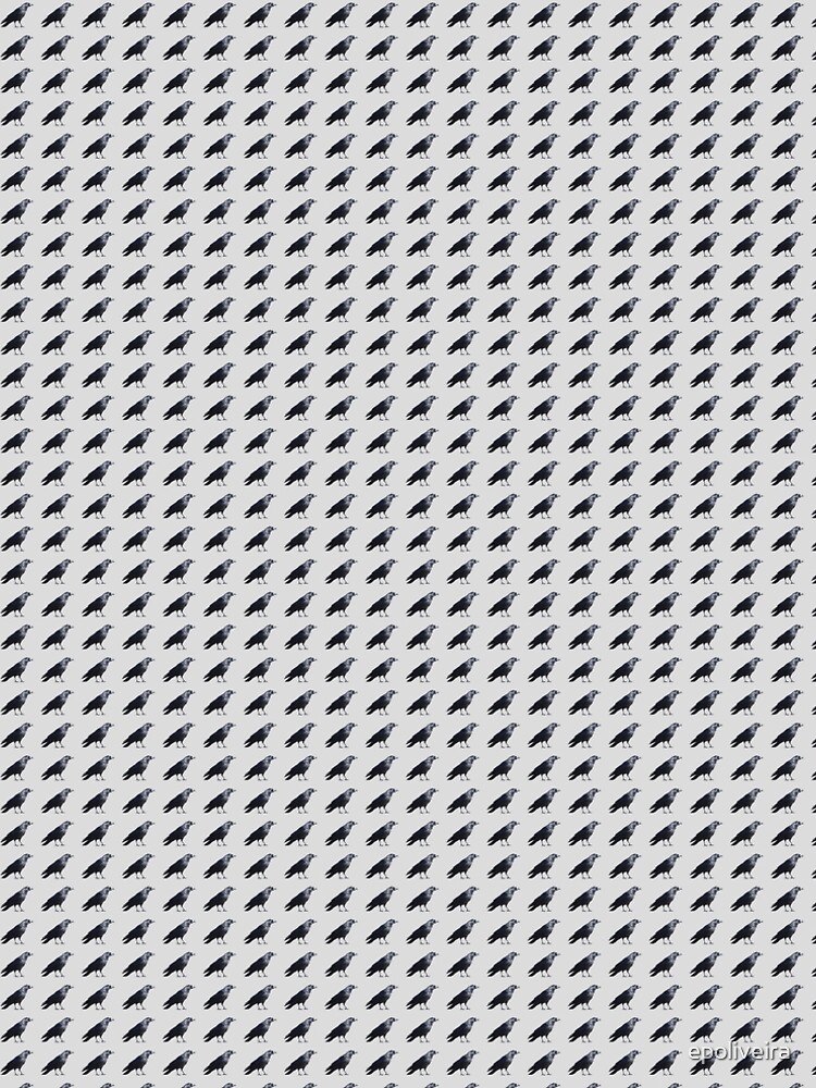 Grey Crow Pattern by epoliveira