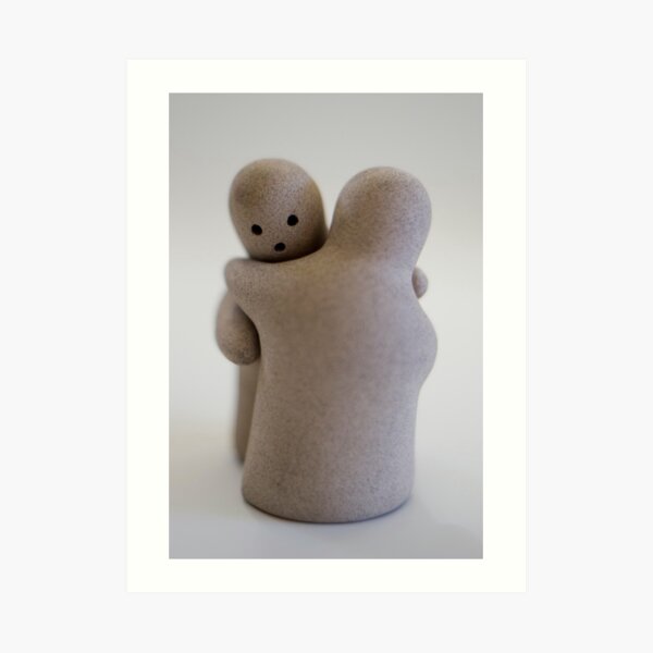 Hug Art Print