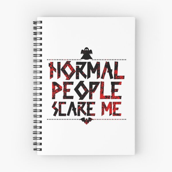 Item preview, Normal People Scare Me T-Shirt designed and sold by emphatic.
