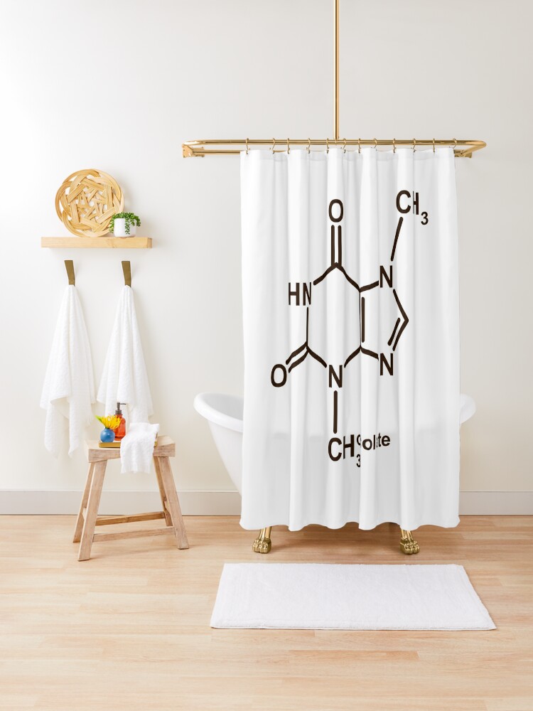 chocolate shower curtain