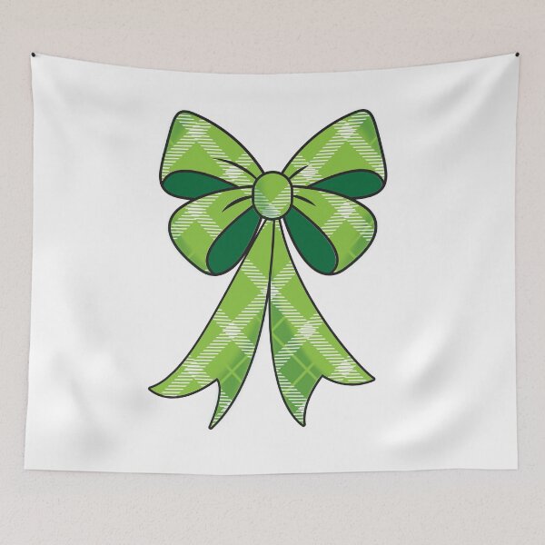 Item preview, Fun Green Plaid Bow Graphic Design Perfect for St Patricks Day designed and sold by Lieftees.