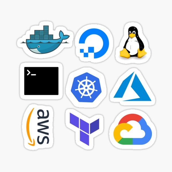 DevOps Combo Pack (med+) Sticker