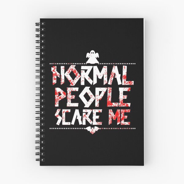 Item preview, Normal People Scare Me T-Shirt designed and sold by emphatic.