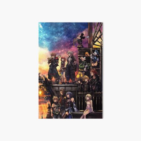Vista previa del artículo con la obra «Kingdom Hearts 3», diseñado y vendido por ShinyaAkame.