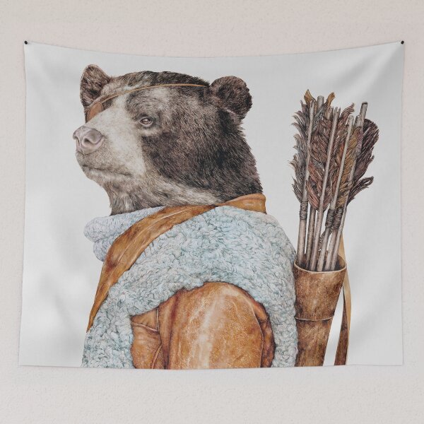 Item preview, Hunter Bear designed and sold by AnimalCrew.
