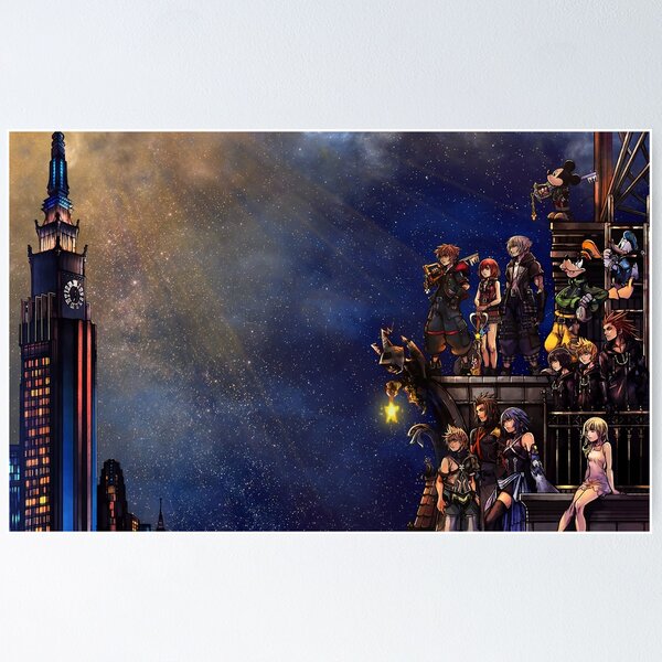 Vista previa del artículo con la obra «Kingdom Hearts 3», diseñado y vendido por ShinyaAkame.