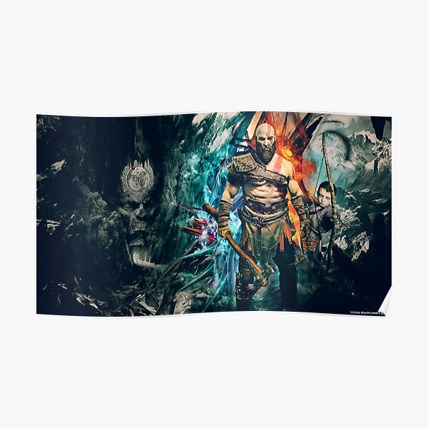 Obra de God of War Póster