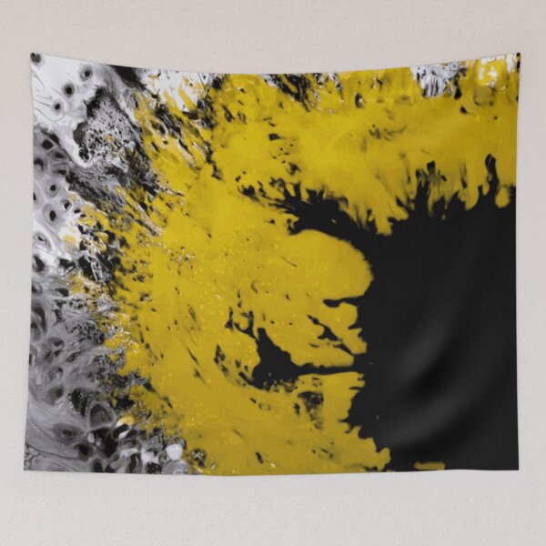 Item preview, Gold Splash - gold silver black splash designed and sold by JaycraveDesigns.