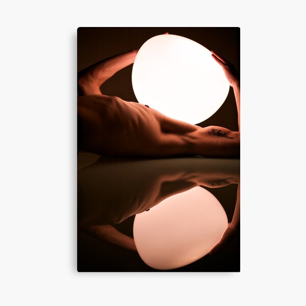 reflections on a light load Canvas Print