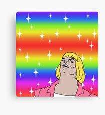 He-Man Gay Pride Canvas Print