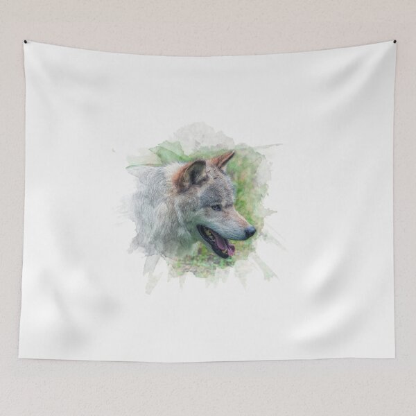 Item preview, grey Wolf designed and sold by Pearcatprod.