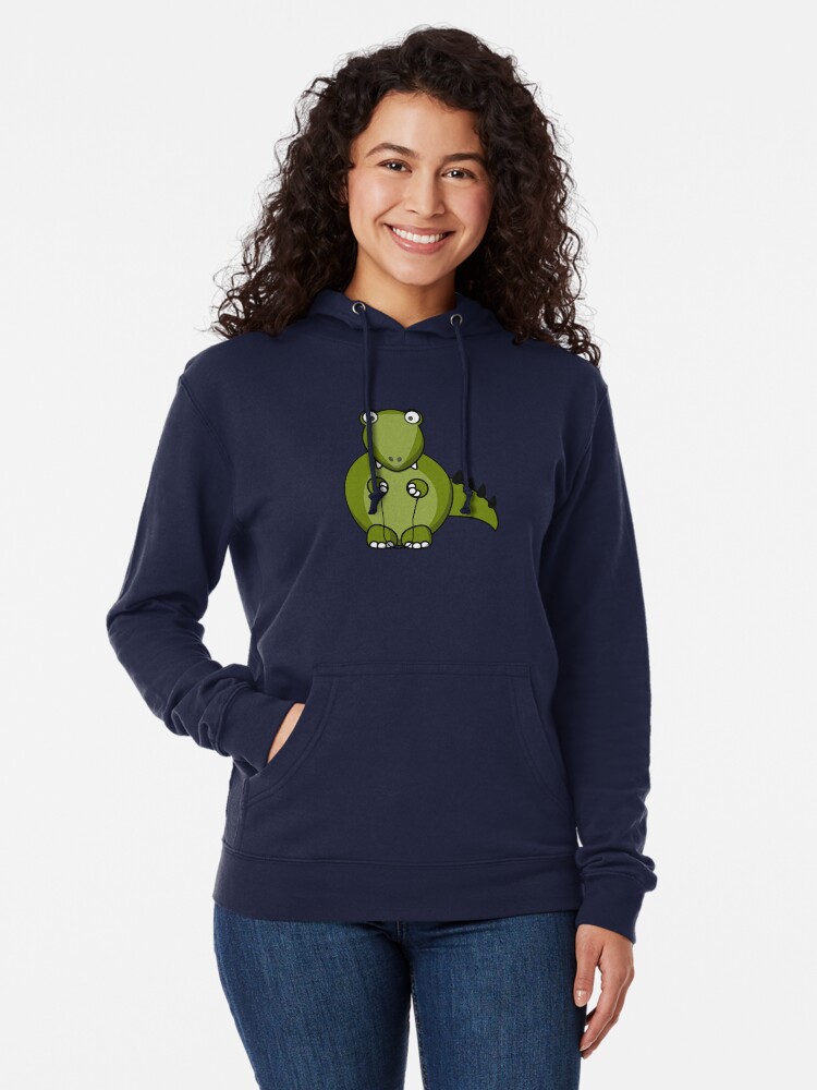 Jump rope dino rope dinosaur Lightweight Hoodie by kailukask