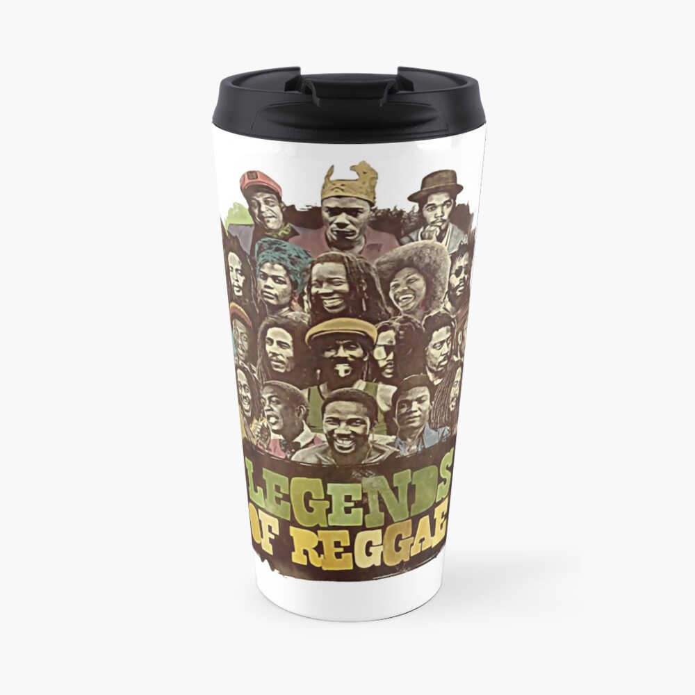 "The Legends Of Reggae" Travel Coffee Mug for Sale by doloresenn