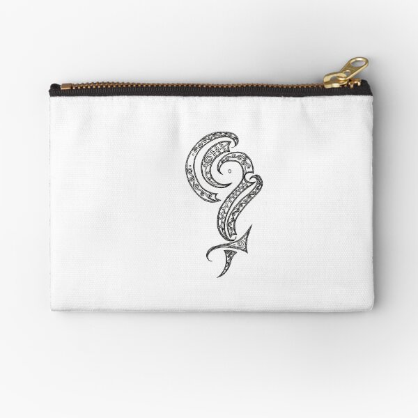 woman - created to bloom Zipper Pouch