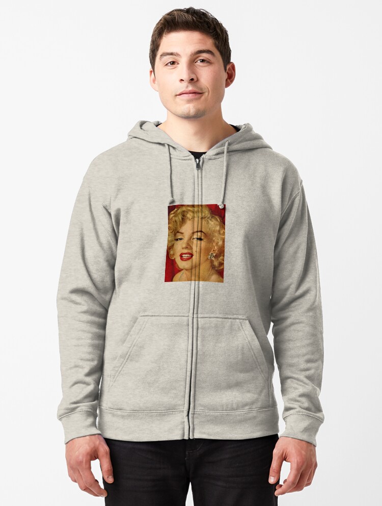 marilyn monroe diamond hoodie