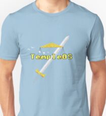 TempleOS Logo Pure Slim Fit T-Shirt