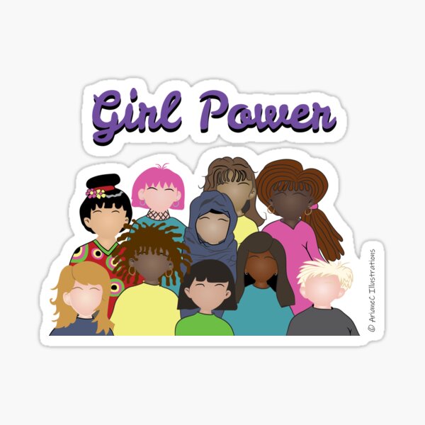 Girl Power | Celebrating Women Around the World Sticker