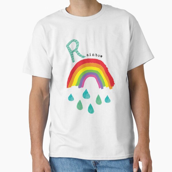 R is for Rainbow Classic T-Shirt