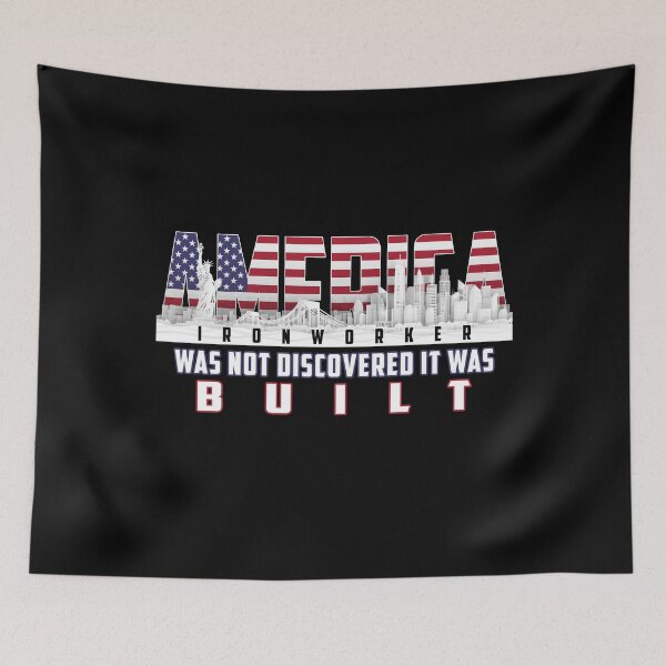 Item preview, Ironworker America Was Not Discovered It Was Built designed and sold by LeNew.