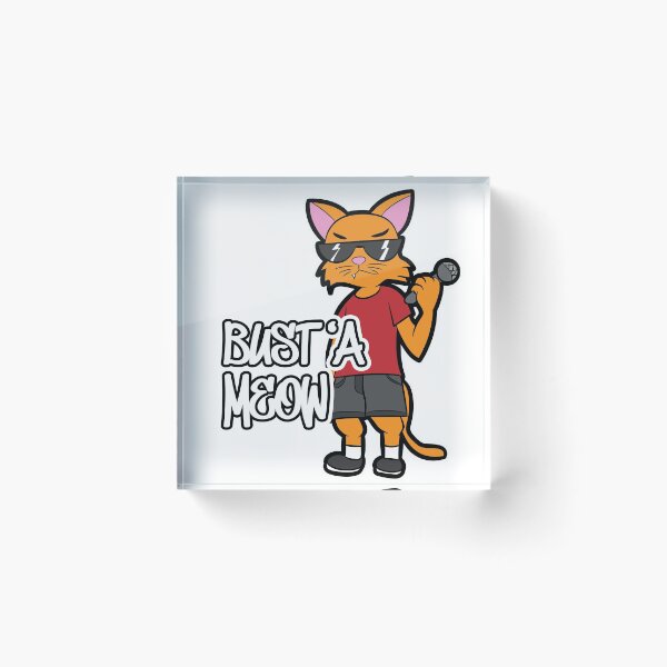 Item preview, Rapper MC cat designed and sold by mi-xo.
