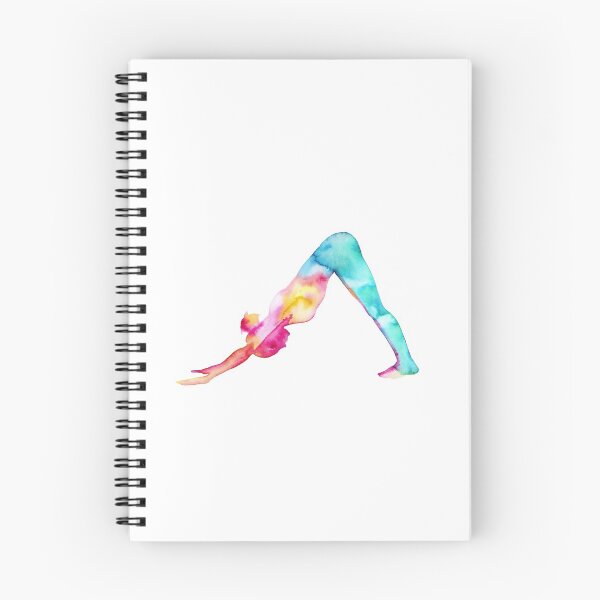Item preview, Downward Facing Dog  in watercolors designed and sold by Aurora Gritti.