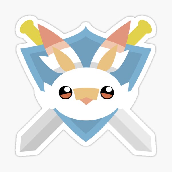 Gen 8 Starter - Scorbunny Sticker