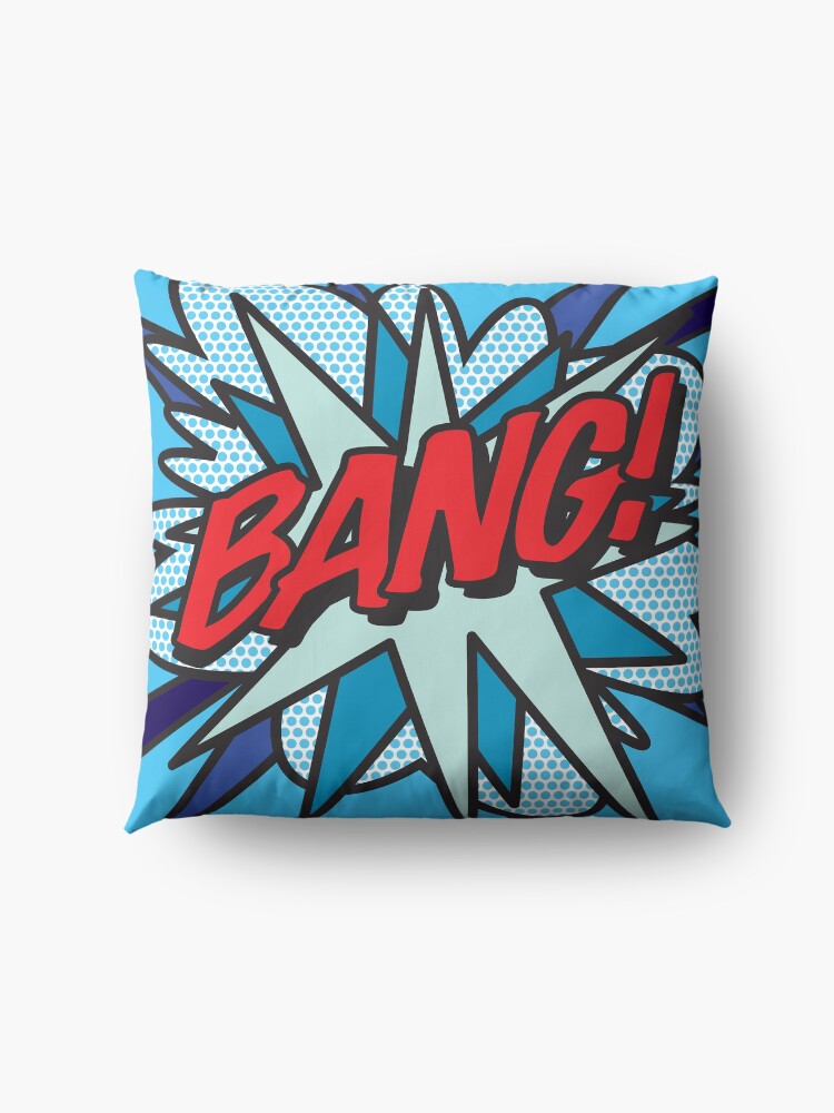 Alternate view of BANG Comic Book Pop Art Modern Fun Graphic Floor Pillow
