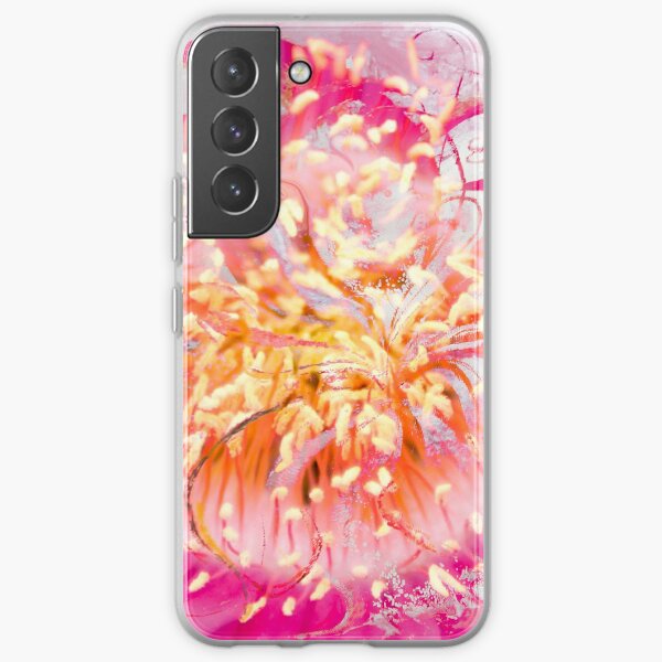 soft sparkling energy vortex abstract Samsung Galaxy Soft Case