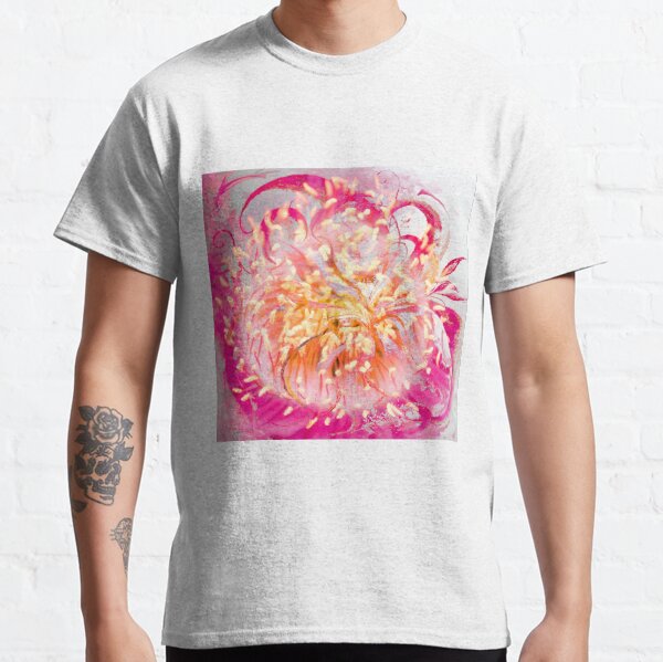 soft sparkling energy vortex abstract Classic T-Shirt