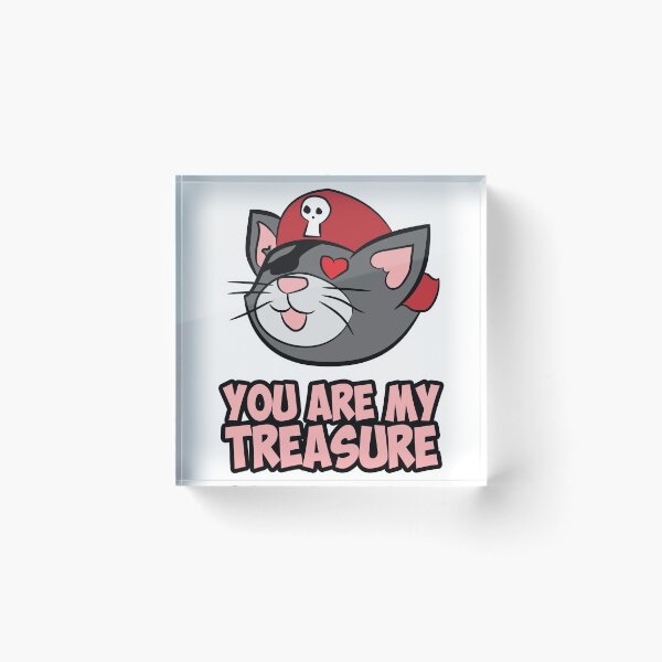 Item preview, You are my sweetheart pirate cat love designed and sold by mi-xo.