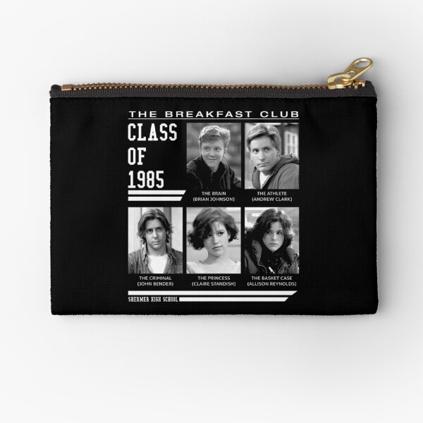 Breakfast Club Class Of 85 Zipper Pouch