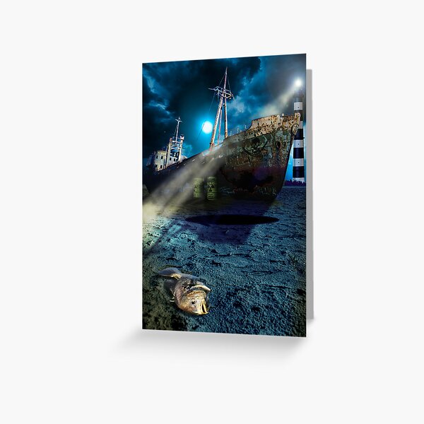 Terror Greeting Card