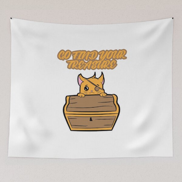 Item preview, Find your sweetheart kawaii pirate cat designed and sold by mi-xo.