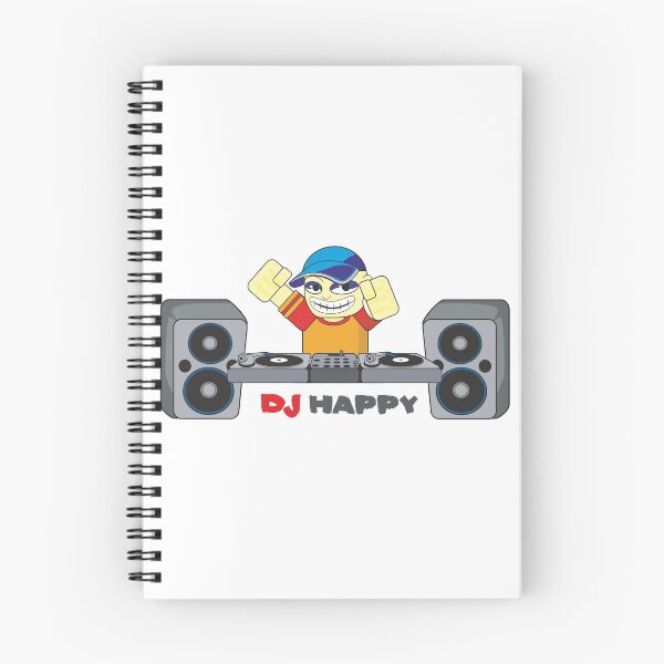 Item preview, DJ, happy, comics, humor, art designed and sold by gandra.