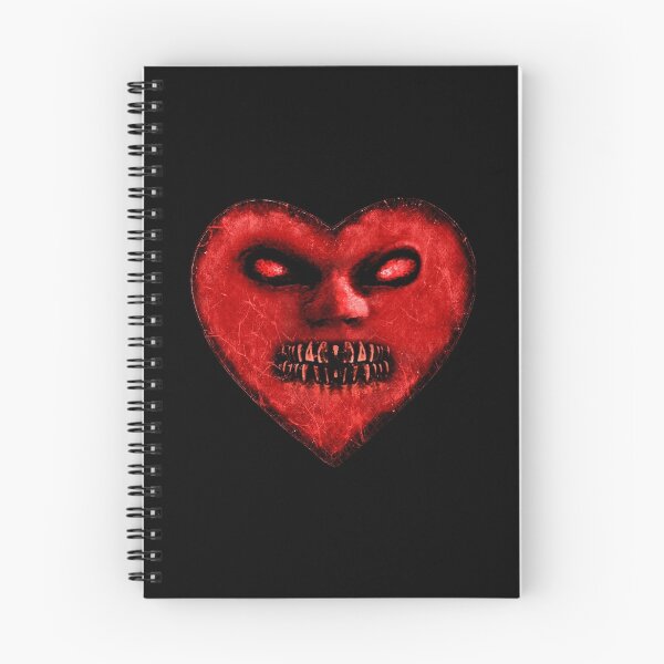 Item preview, Evil Heart Shaped Dark Monster  designed and sold by DFLC Prints.