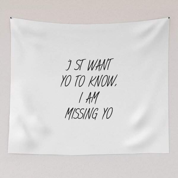 Item preview, MISSING U - I miss you designed and sold by kailukask.