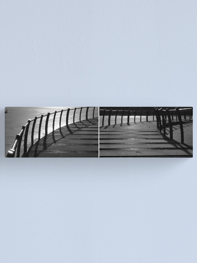 Alternate view of Floating Bridge (diptych 3/4) Canvas Print