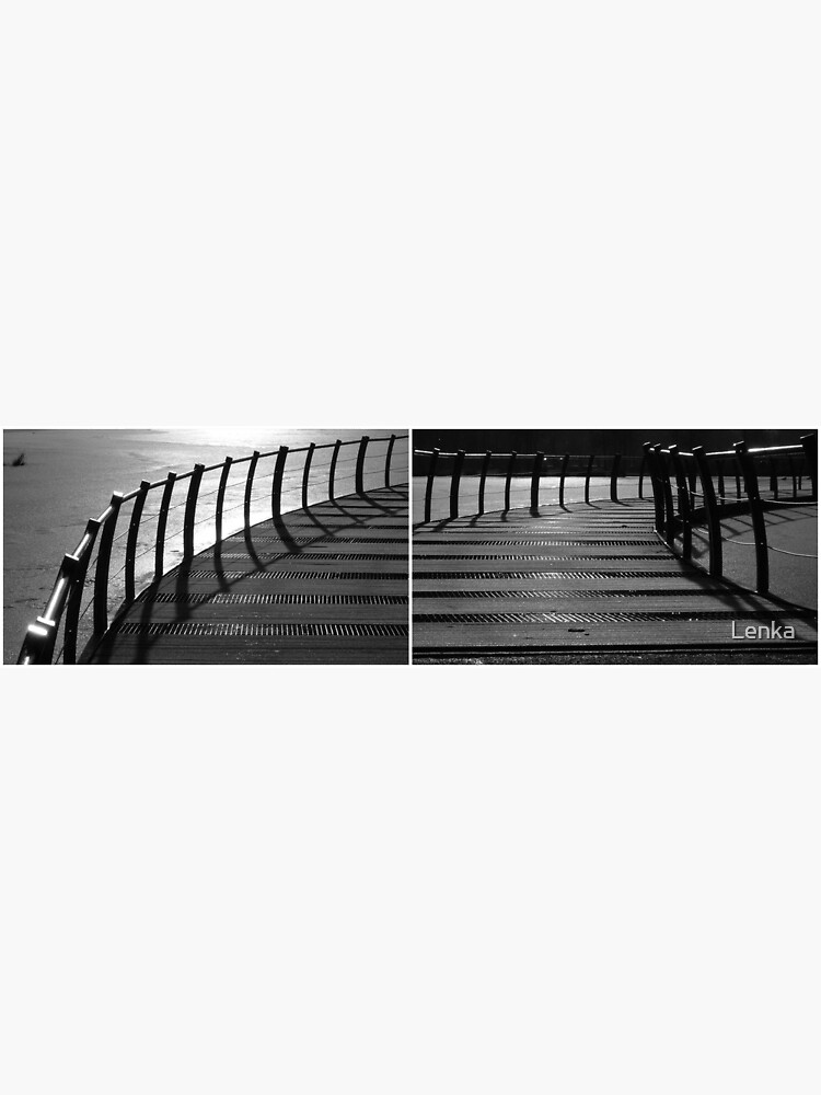 Floating Bridge (diptych 3/4) by Lenka