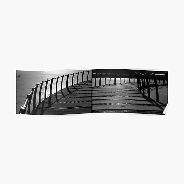Floating Bridge (diptych 3/4) Poster