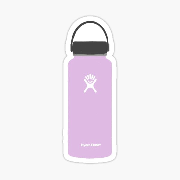 lilac hydroflask sticker Sticker