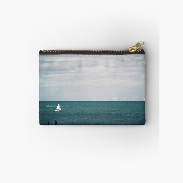 Item preview, Seascape at Colwyn Bay With Windsurfers designed and sold by lepoflex.