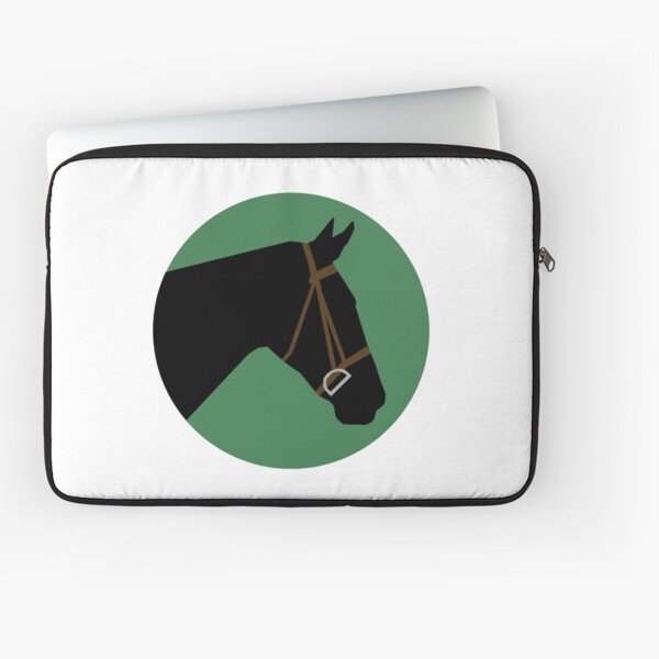 Aperçu de l'œuvre Cheval minimaliste → Noir / Vert créée et vendue par Darcy White.