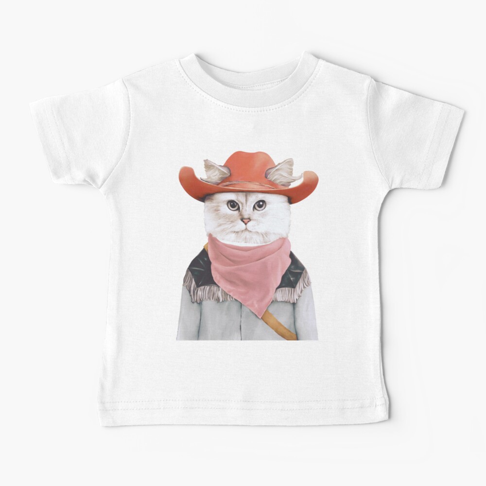 Rodeo Cat Baby T-Shirt