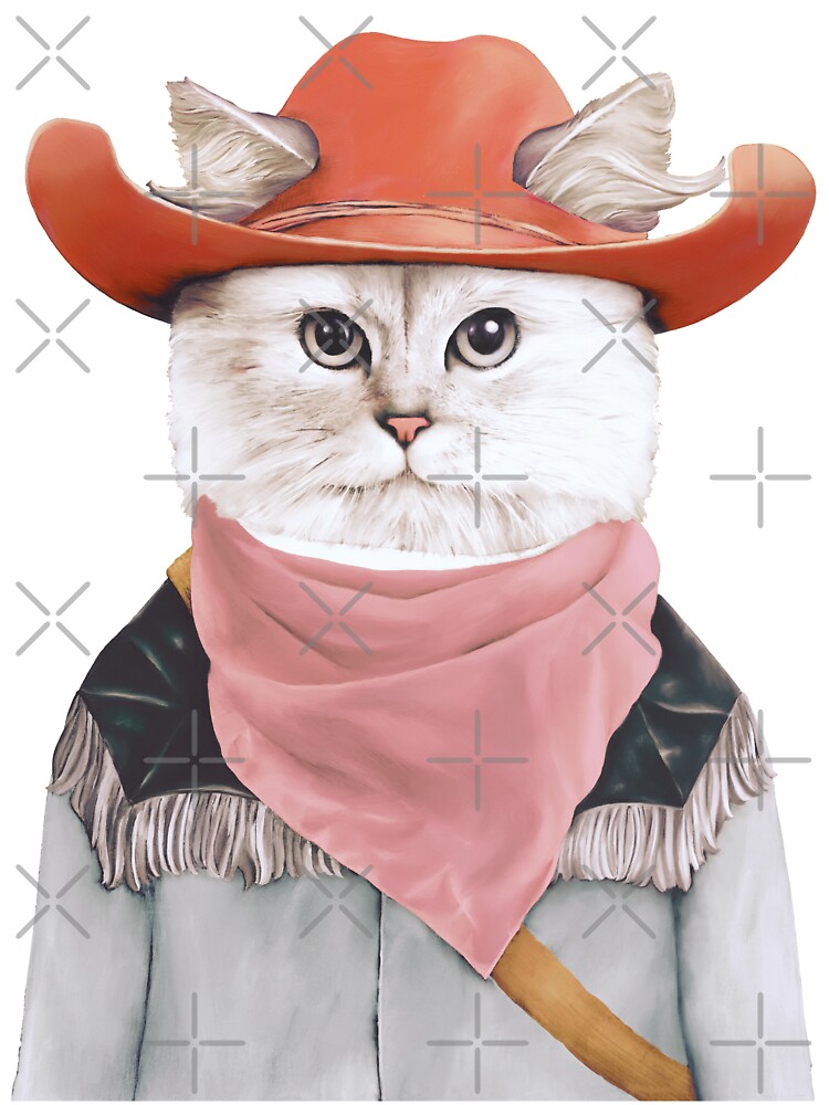 Thumbnail 2 of 2, Baby T-Shirt, Rodeo Cat designed and sold by AnimalCrew.