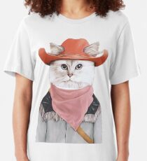 Rodeo Cat Slim Fit T-Shirt