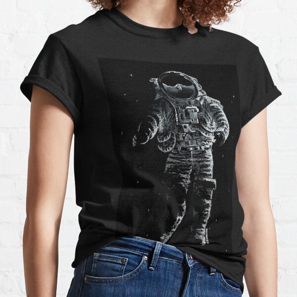 Scribbled astronaut Classic T-Shirt